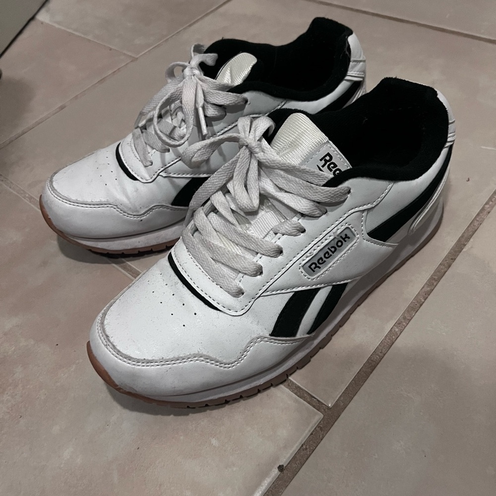 Reebok Classic Black and White Shoes